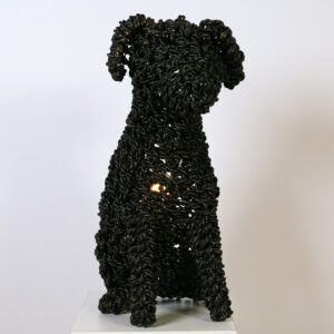 Tafellamp Dog Zwart