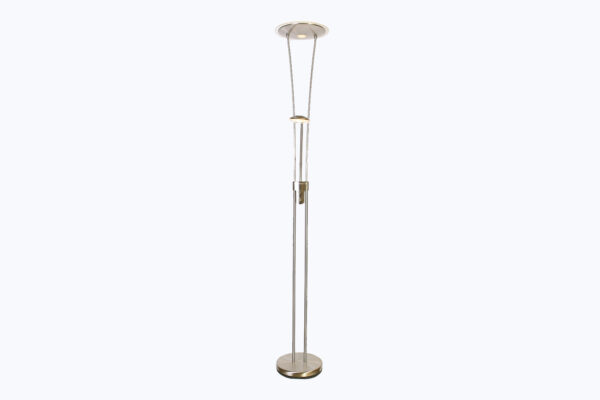 Vloerlamp Tokio RVS,LED 18/5W 2700K