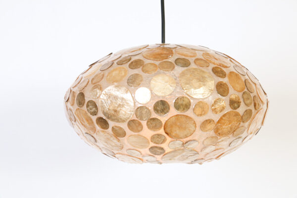 Hanglamp Ufo 30 cm Amber