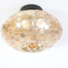 Plafonniere Ufo 30 cm Amber