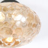 Plafonniere Ufo 30 cm Amber