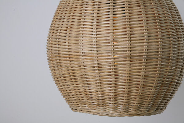 Tafellamp Pompoen 68cm naturel