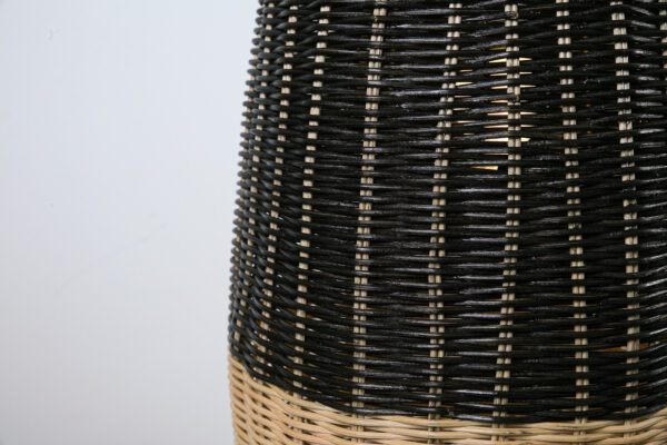 Vloerlamp Fles Rotan 137cm naturel