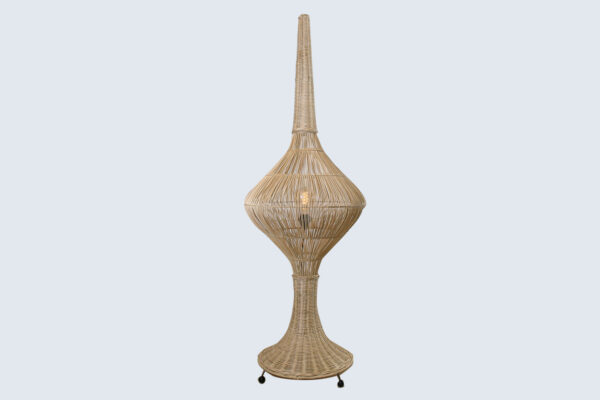 Vloerlamp Space rotan 150cm naturel