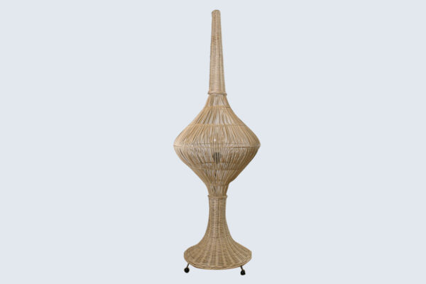 Vloerlamp Space rotan 150cm naturel