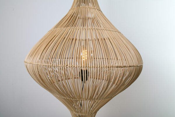 Vloerlamp Space rotan 150cm naturel