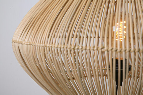 Vloerlamp Space rotan 150cm naturel