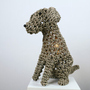 Tafellamp Dog Naturel