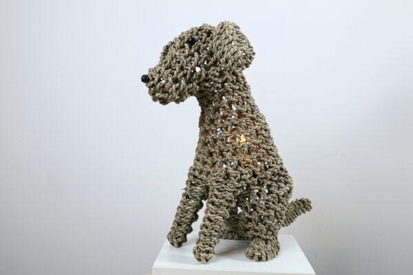 Tafellamp Dog Naturel