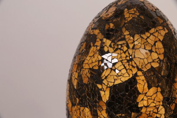 TL. EI 30 cm Zwart/Goud