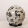 TL. Bol 20 cm Zwart/Wit