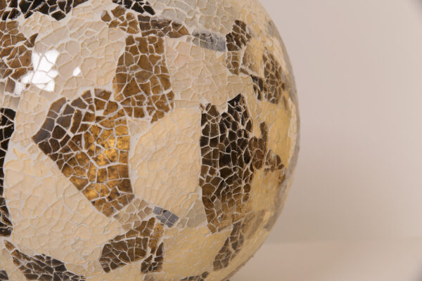 TL. Bol 30 cm Zwart/Wit