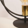 TL. Ring Zwart/Goud 34x36 - Afbeelding 3