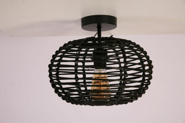 Plafonniere Rimboe 30 cm Zwart - Afbeelding 2