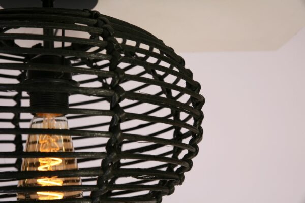 Plafonniere Rimboe 30 cm Zwart - Afbeelding 4