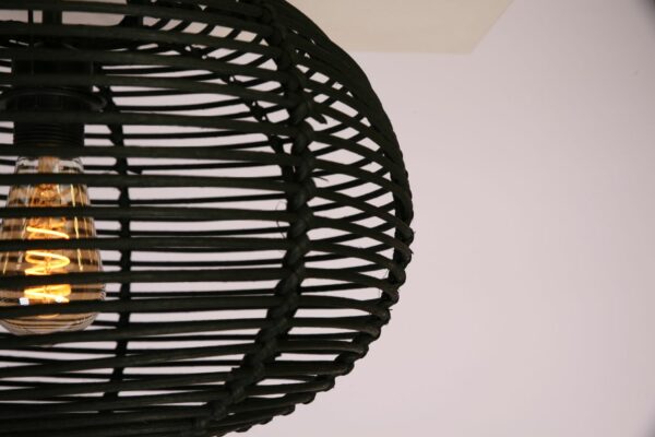 Plafonniere Rimboe 40 cm Zwart - Afbeelding 4