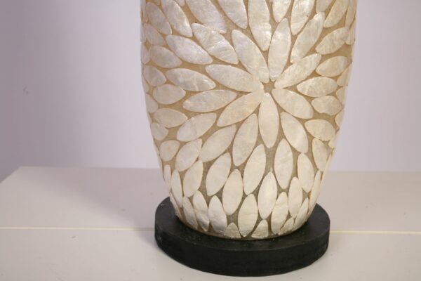 TL. White Flower 70 cm wit - Afbeelding 3