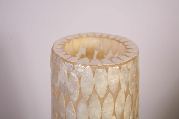 TL. White Flower 70 cm wit - Afbeelding 4