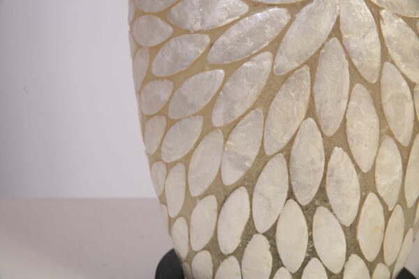 VL. White Flower 100 cm wit - Afbeelding 4