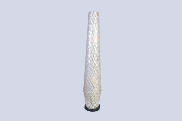 VL. White Flower 150 cm wit