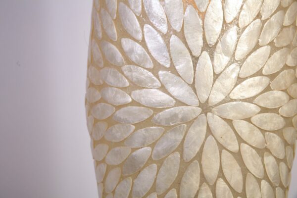 VL. White Flower 150 cm wit - Afbeelding 3
