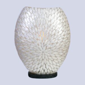 TL. White Flower 60 cm wit