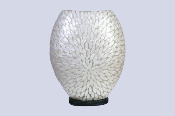 TL. White Flower 60 cm wit - Afbeelding 2
