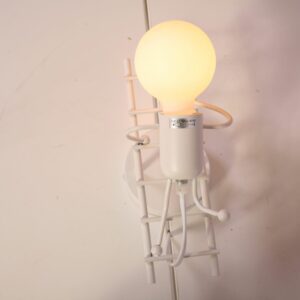 Wandlamp Poppie Wit