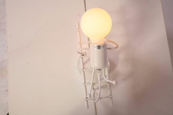 Wandlamp Poppie Wit