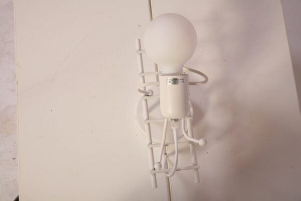 Wandlamp Poppie Wit - Afbeelding 2