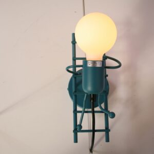 Wandlamp Poppie Aqua