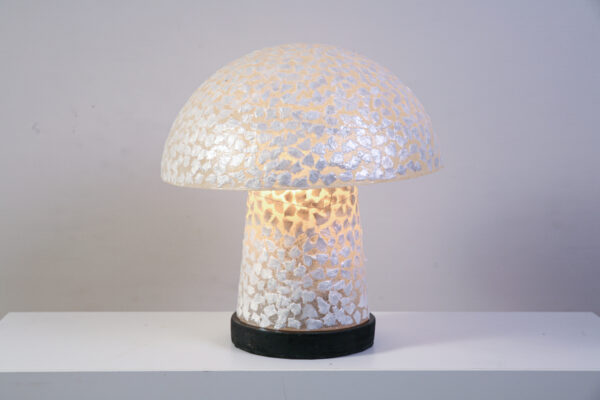 Tafellamp Paddo II 35 cm wit