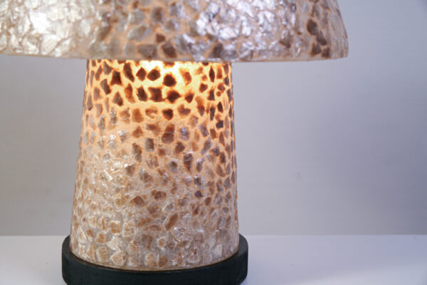 Tafellamp Paddo II 35 cm amber
