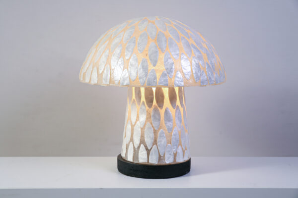 Tafellamp Paddo 35 cm wit