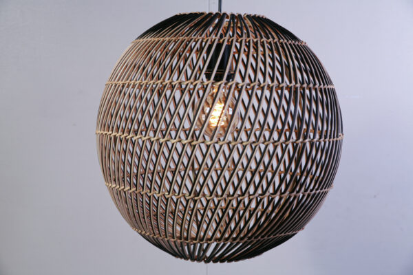 HL. Globe 50 cm Naturel/Zwart
