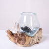 Ornament met Glas 8 cm