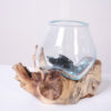 Ornament met Glas 8 cm