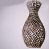 Hanglamp Kruik Naturel Zwart 47 cm