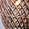 Hanglamp Kruik Naturel Zwart 47 cm